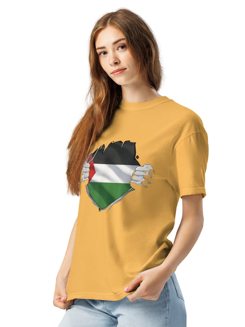 Palestinian flag symbol t-shirt 