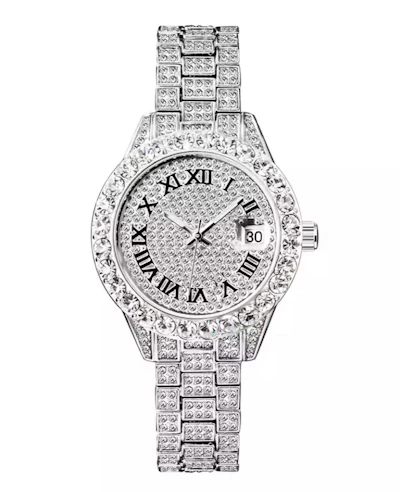 Silver bling watch(pre order item 2-3 week delivery)