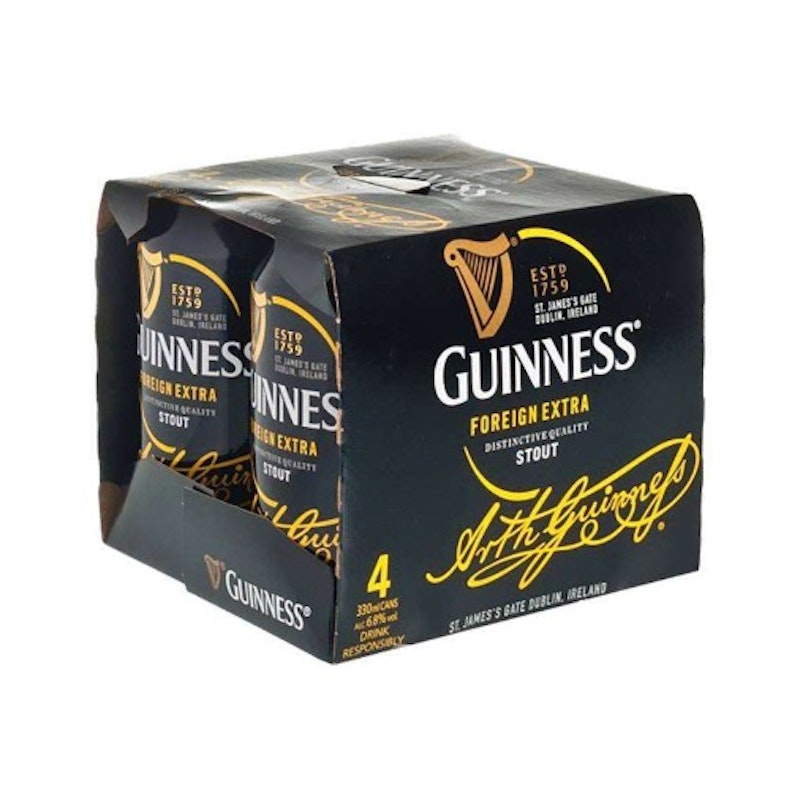 Guinness Beer 330ml x 4pcs (San Mui)