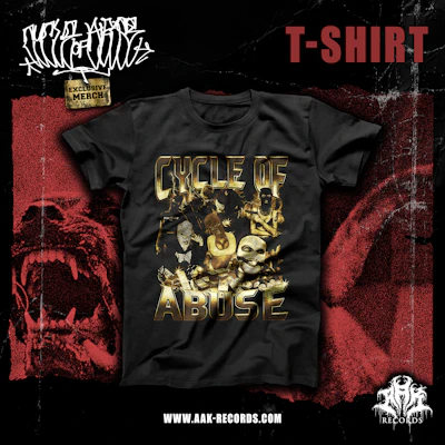 CYCLE OF ABUSE "GOLD" SHIRT