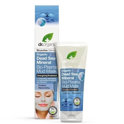 Maschera ai fanghi con sali del mar morto - Dr. Organic Dead Sea Mineral Bio-Plasma Mud Mask