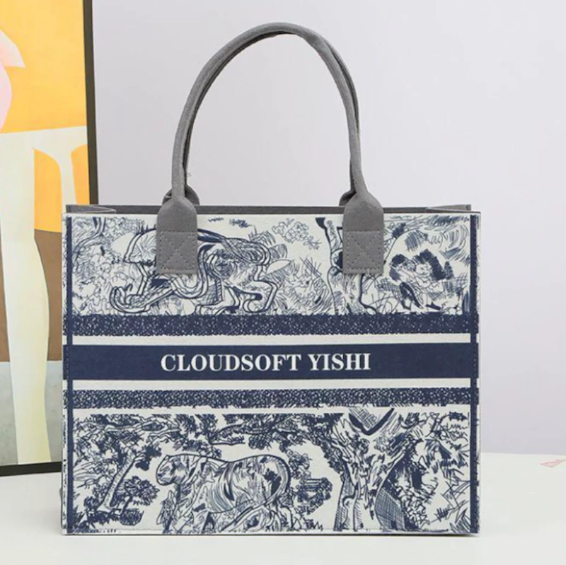 Sac Feutre multicolore 