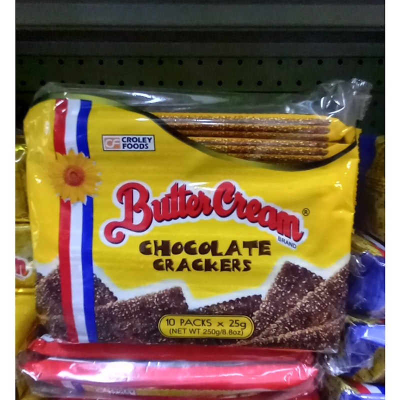 Butter cream chocolate crackers (Yoyo Mart)