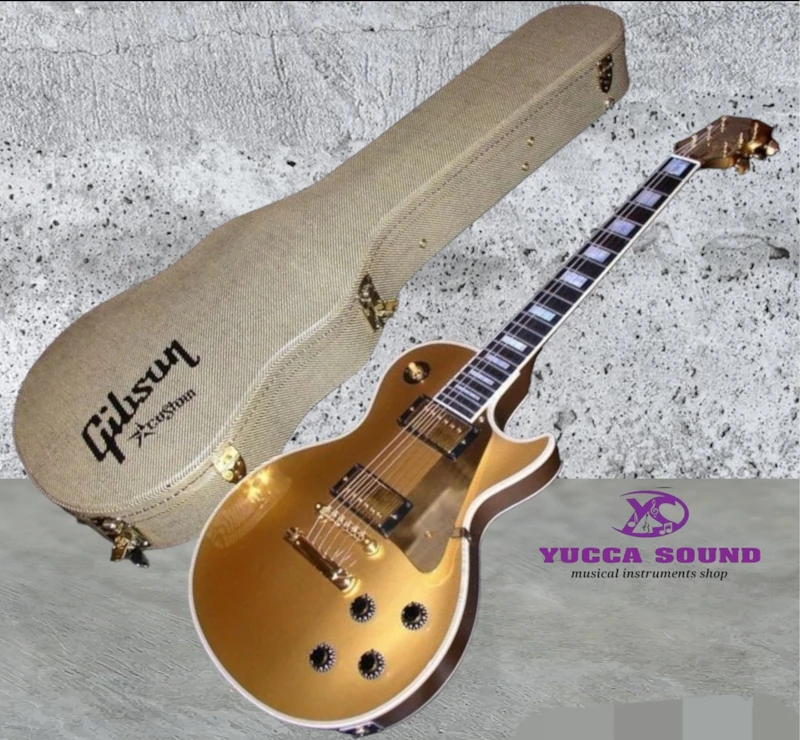 Gibson Custom Les Paul Custom - Flame Top Natural + Gibson Hard Case + COA