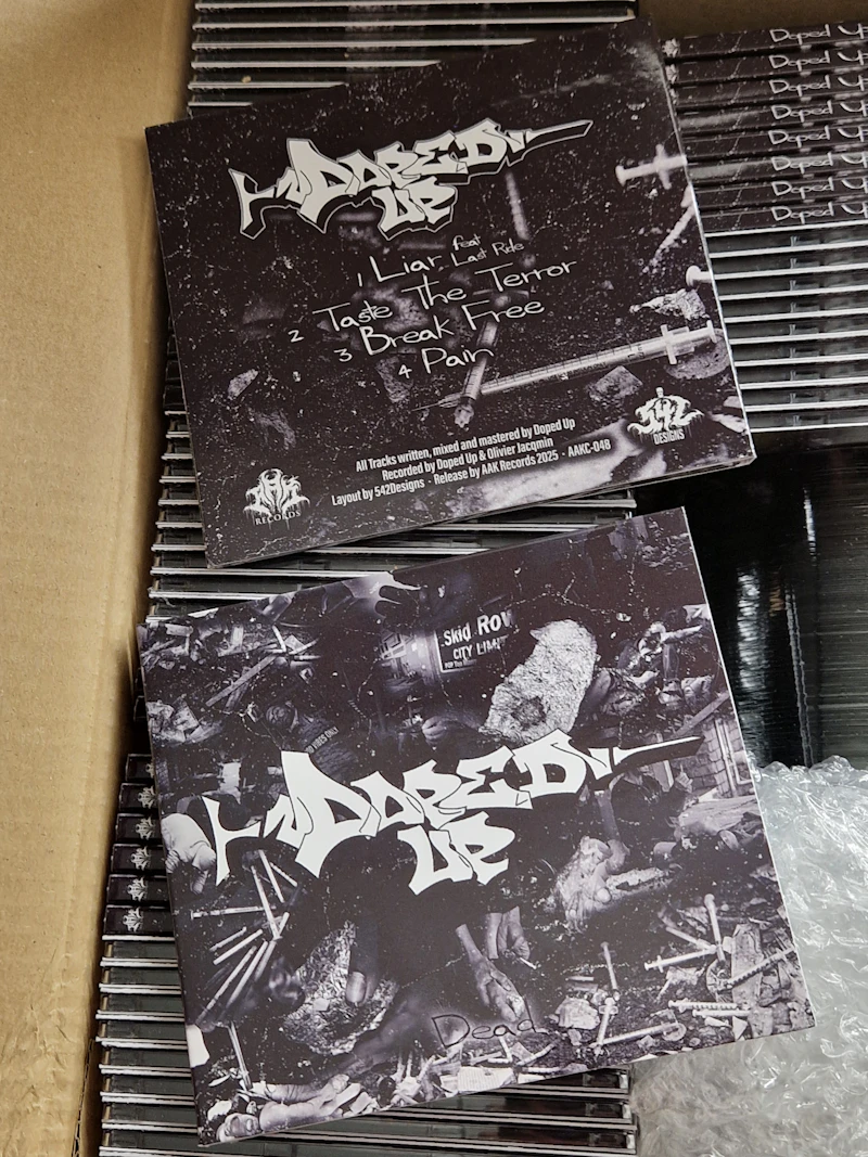 DOPED UP - "DEAD" CD-EP