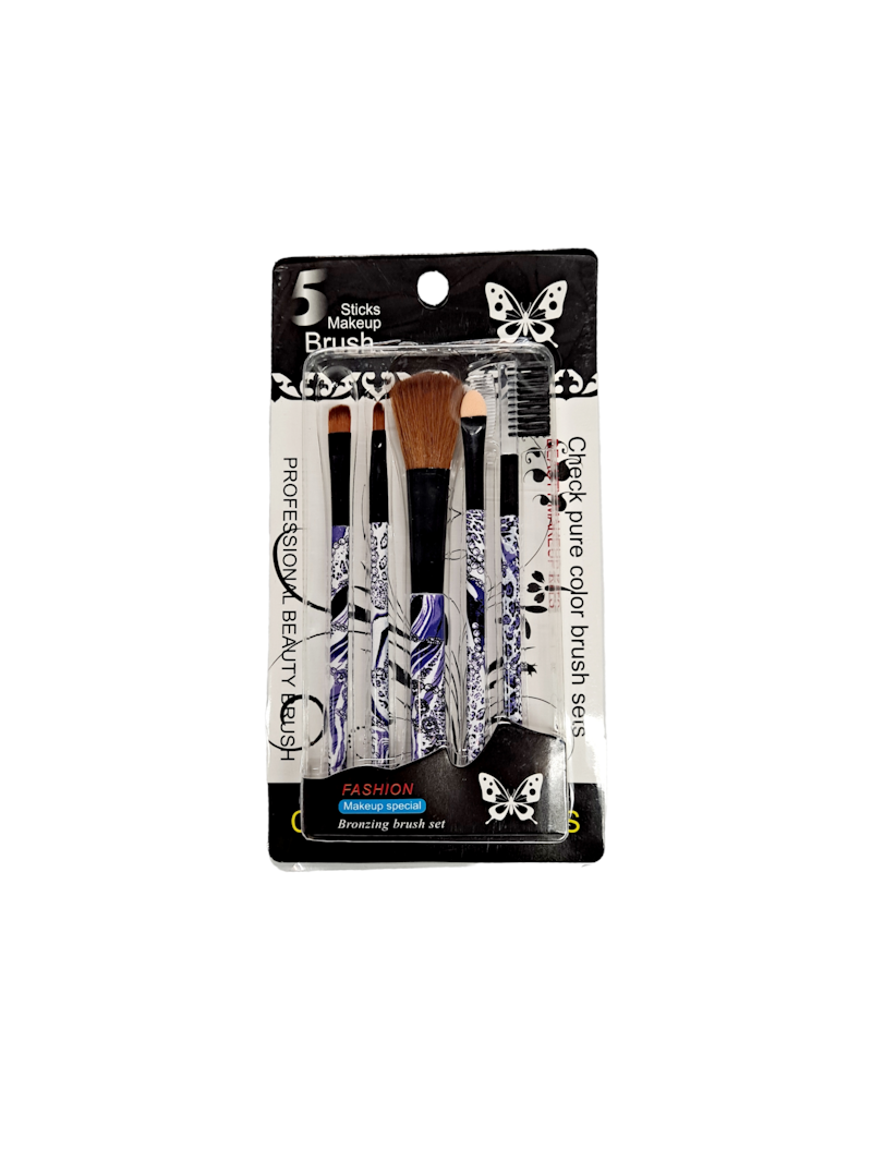 5 Sticks Makeup Brush Set