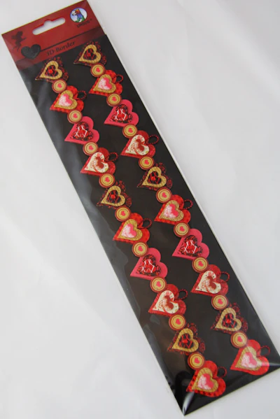 3D - Bordüre "Sweethearts"