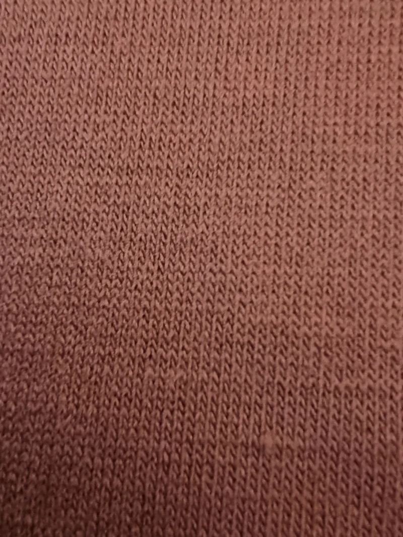 Fancy Trikot Ocre Stoff, Aubergine Farbe