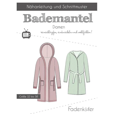 Fadenkäfer Schnitt "Bademantel" 