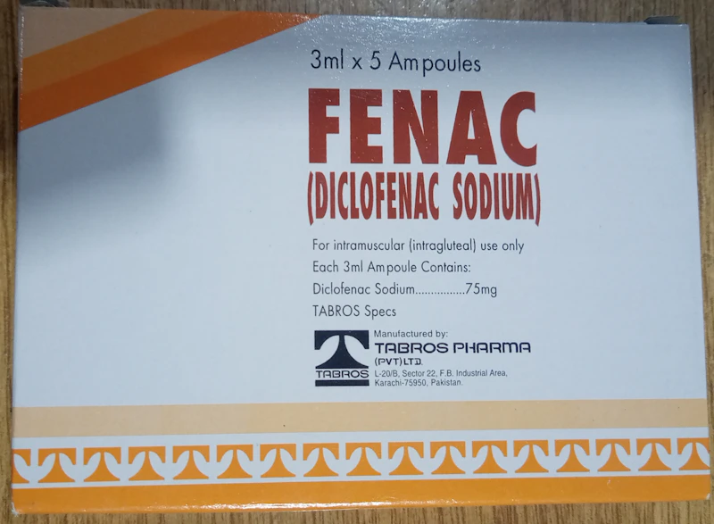 Fenac (Diclofenac sodium) injection 
