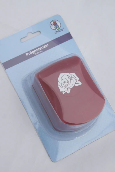 Prägestanzer "Rosenblüte"