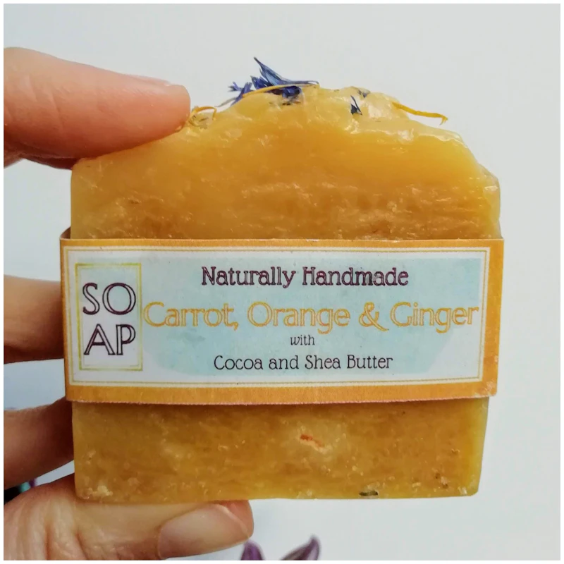 Set of 3 Herbal Soaps, Mix and Match 9 Varieties.