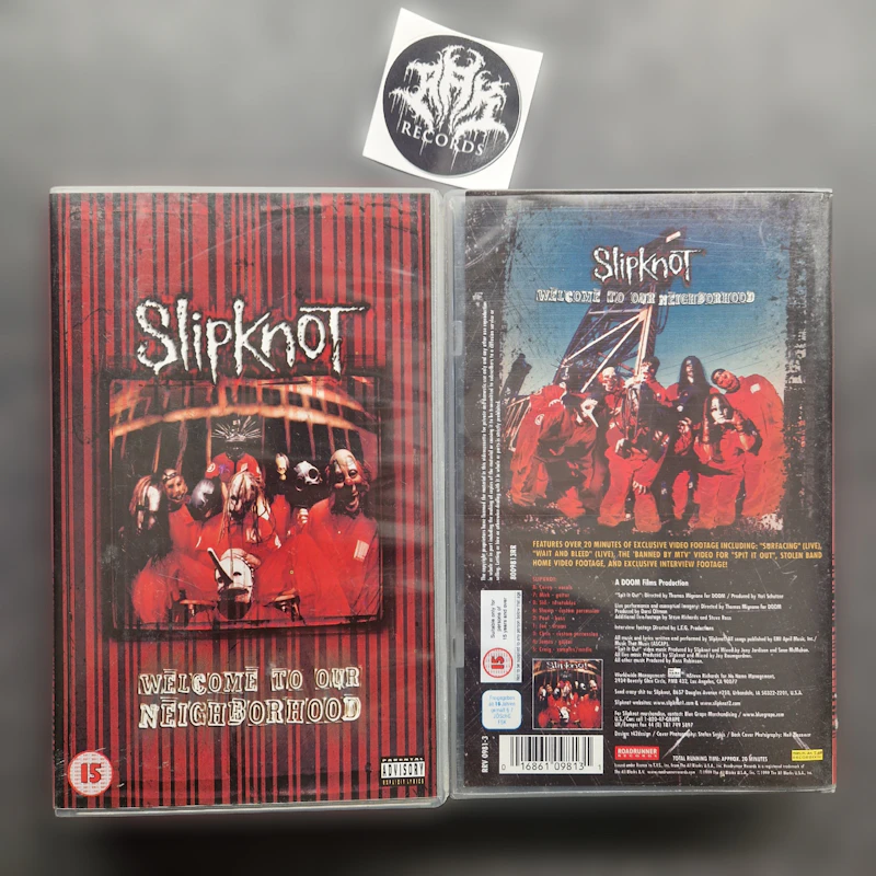 SLIPKNOT - "WELCOME TO OUR NEIGHBORHOOD" VHS
