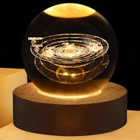 3D Crystal Ball Glowing Lamp 