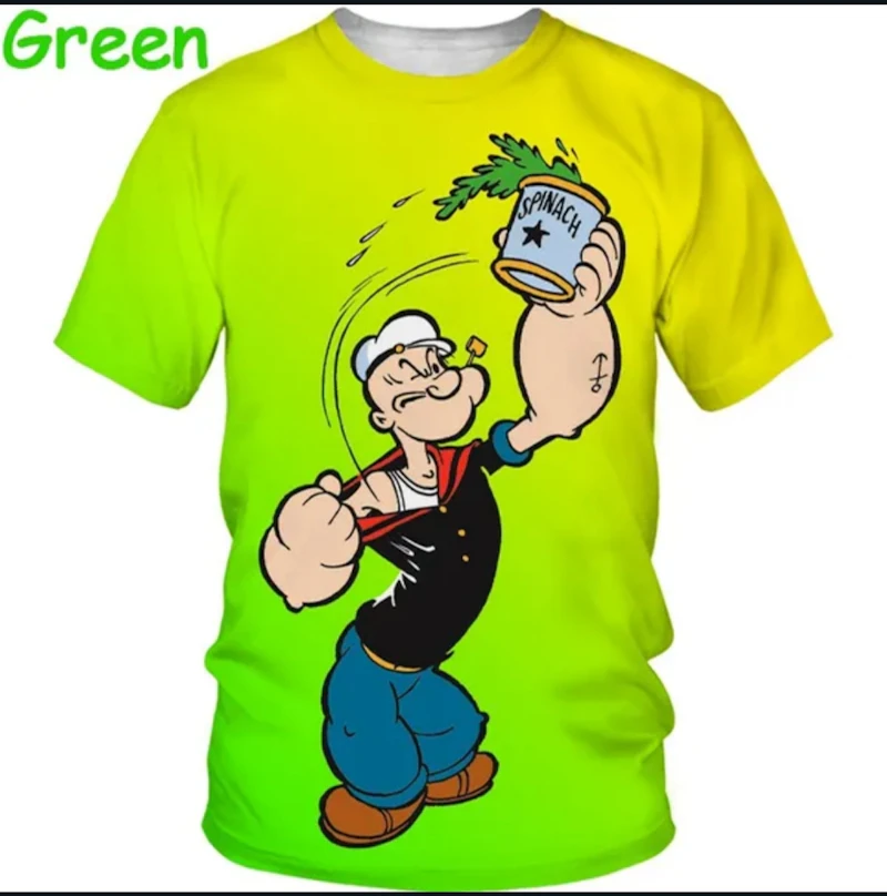 Fashion Personality 3D T Shirt Men
