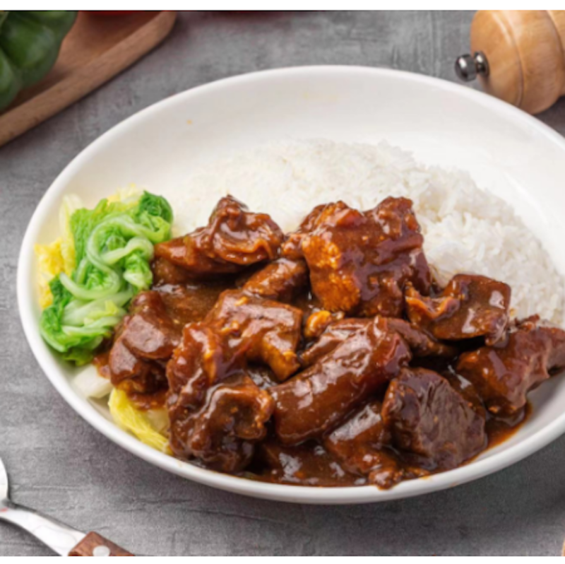 Beef Brisket with rice (fatsusan)