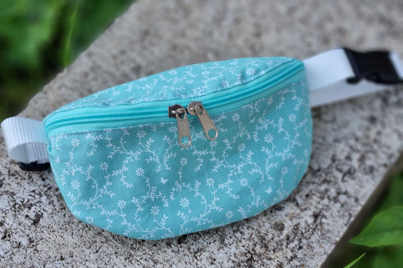 Bauchtasche, Crossbody Bag, türkis