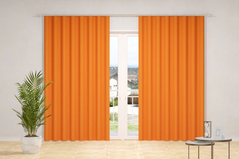 Curtain fabrics - SUNOUT, (back side of fabrics woven in white color), in 85 colors, width - 1,50 m.)