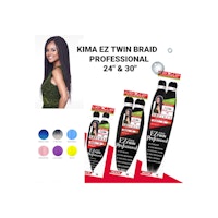 Kima EZ Twin Braid 24" Professional Synthetic Hair Braids 