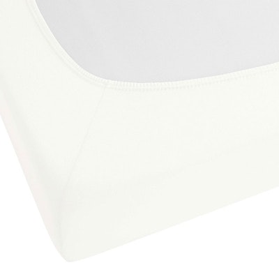 MARBELLA 8-10 cm Steg Jersey-Elastic-Spannbetttuch für Toppermatratzen
