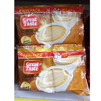 Great taste Original coffee mix x 10pcs (Market17)