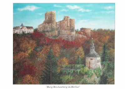 "Burg Reichenberg im Herbst"