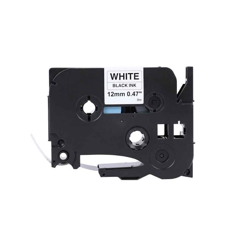 1PK TZe-211 TZ-211 For Brother P-Touch Black on White Label Tape 6mm Laminated