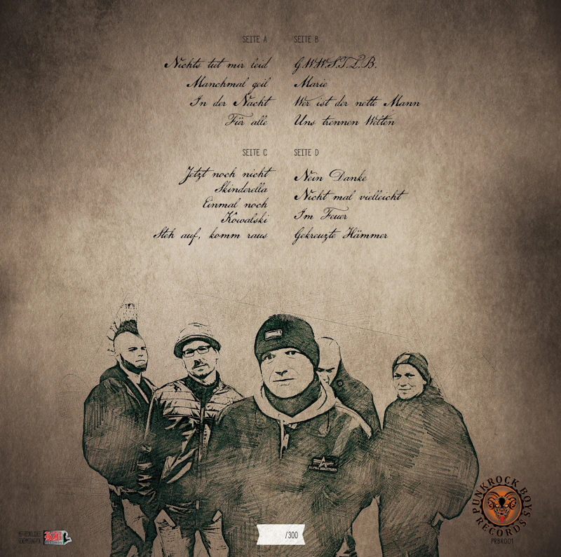 Lost Boyz Army - ...denn das Leben wartet nicht Doppel LP