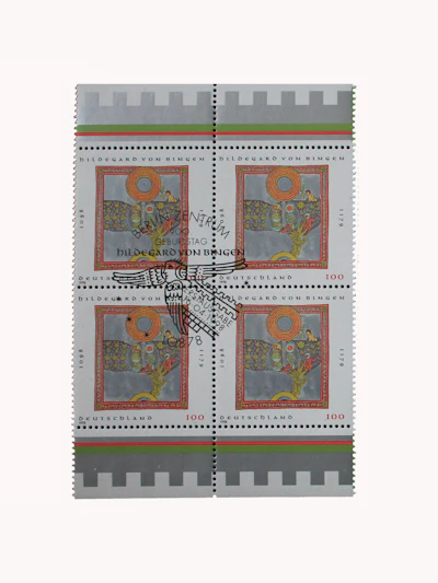 Robbert´s Briefmarken Deutschland 4er-Block MiNr. 1981 "Hildegard v. Bingen" mit SSt 