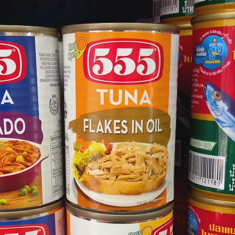 555 Tuna Flakes in oil (Namaste)