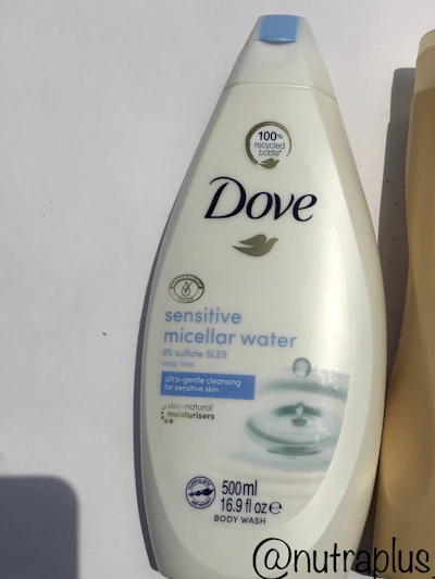 Dove Sensitive Micellar Water shower gel 500ml