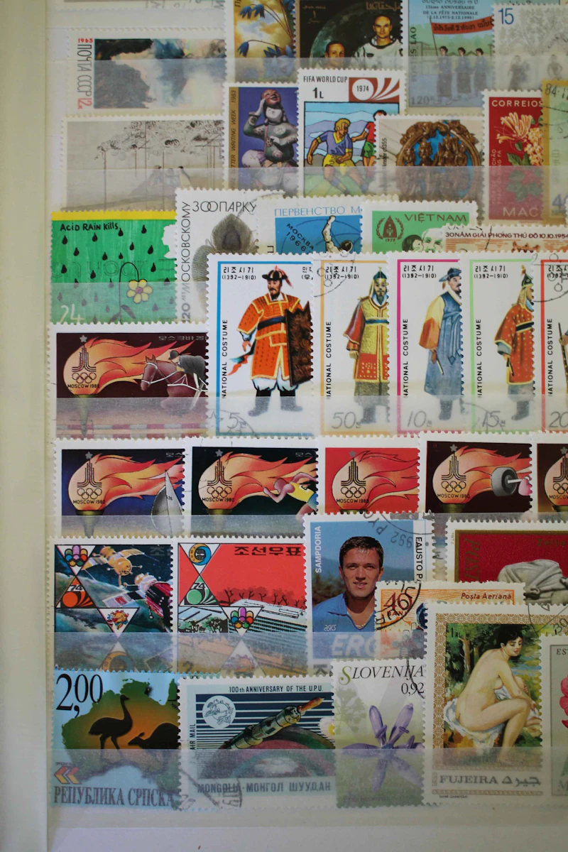 Robbert´s Briefmarken Posten Ausland gestempelt, Skt 57