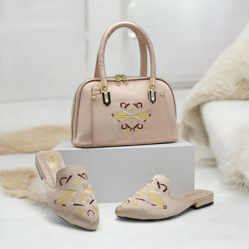 Sac + sandales femmes