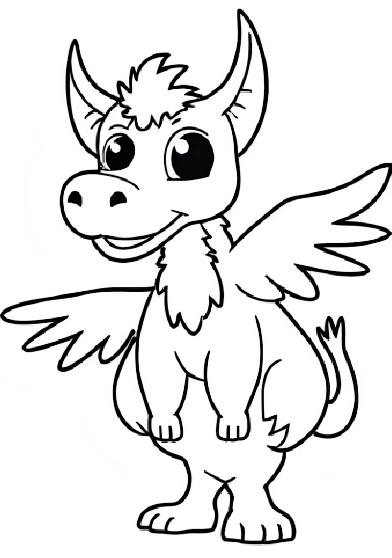 Im Reich der Fantasie - Malbuch für kleine Künstler