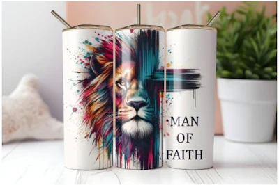 Faith Themed Tumbler (Product Code FT-01)