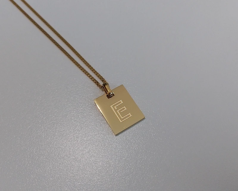 ORO Initial Necklace