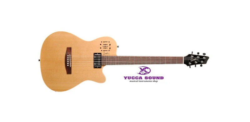 Godin A6 Ultra Natural 2015 Acoustic Electric Guitar