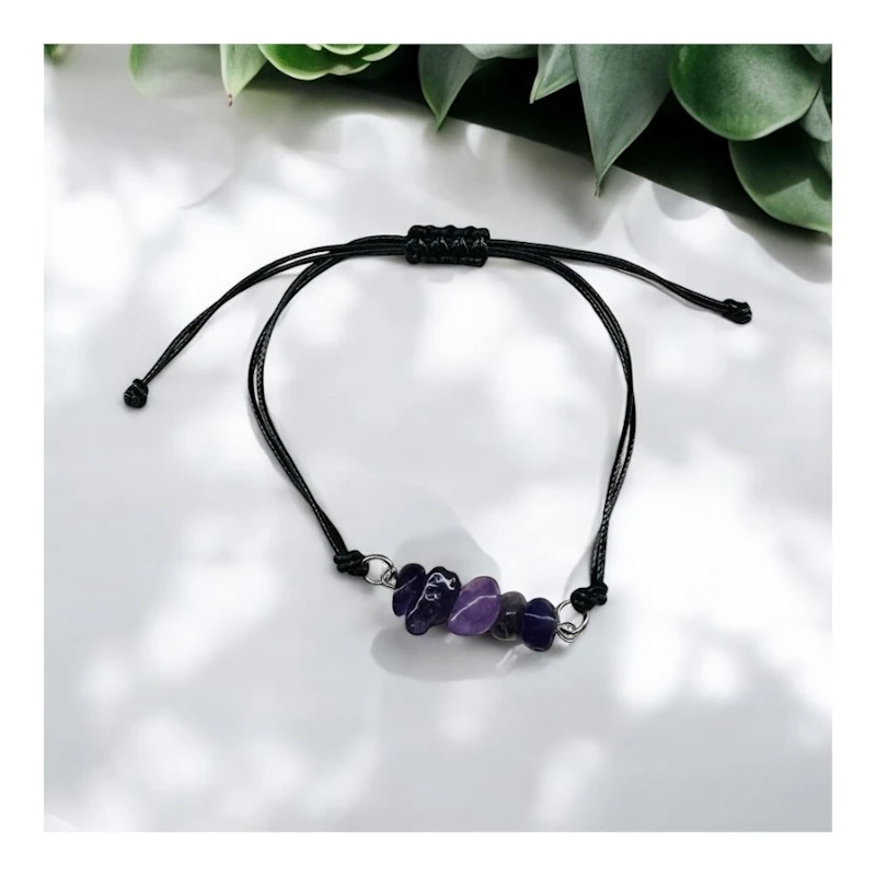 Kordel-Armband "Amethyst"
