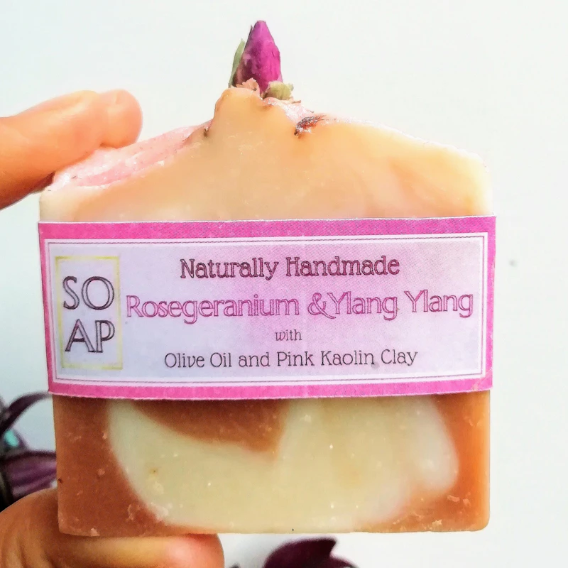 Set of 3 Herbal Soaps, Mix and Match 9 Varieties.