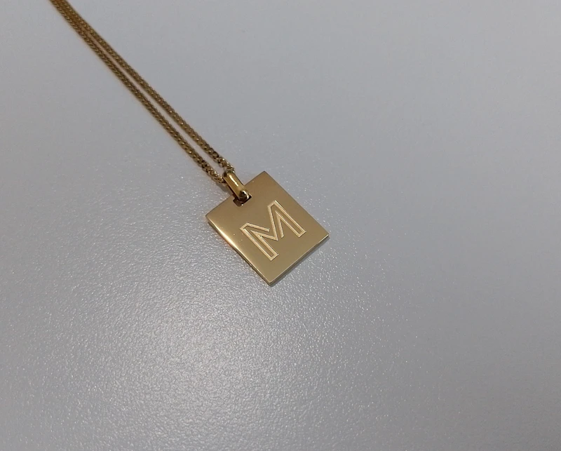 ORO Initial Necklace