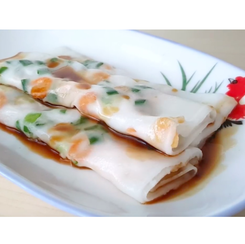 Steamed Rice Roll with Dried Shrimps (信託台山小食)