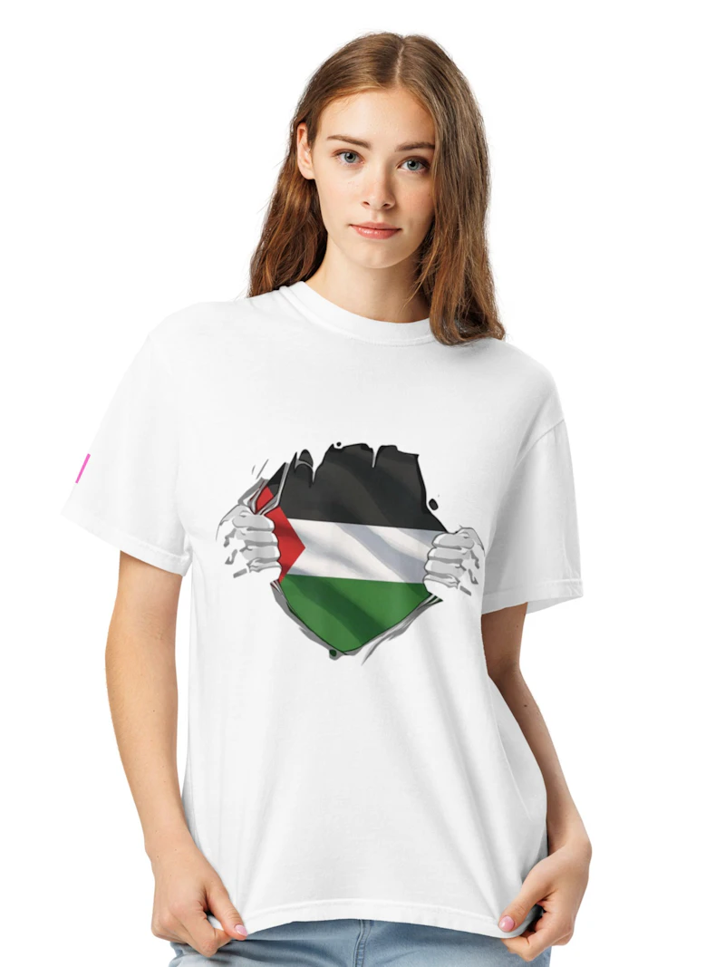 Palestinian flag symbol t-shirt 