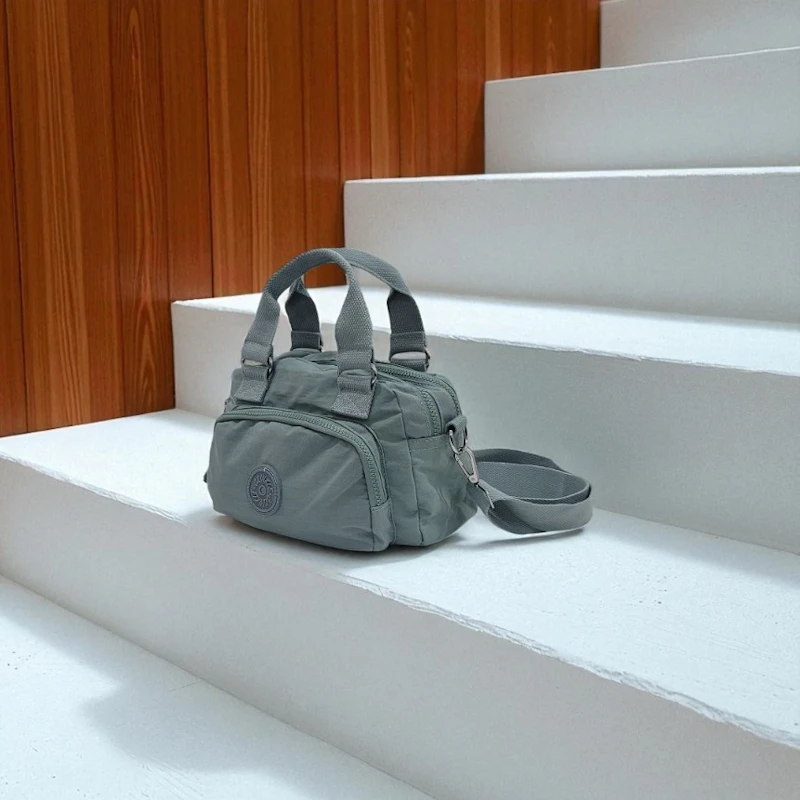 CRINKLE Compact Utility Hand Bag 