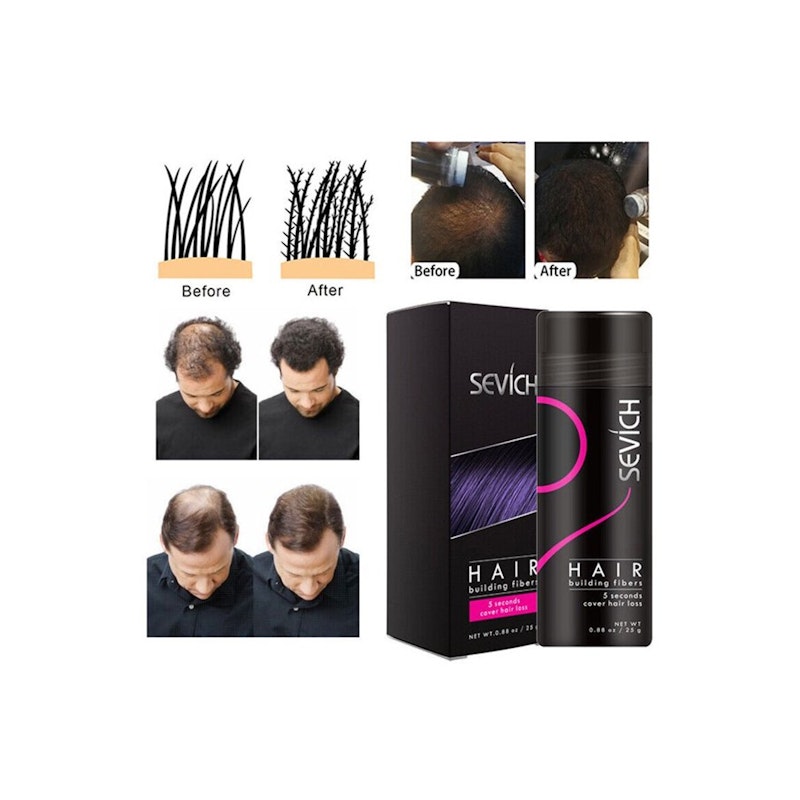 Sevich Hair Building Fibres Thickening Fibers Refill Hair Fiber Keratin Thicken