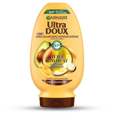 GARNIER | Ultra Doux | Après-Shampoing Nutrition Intense Huile d