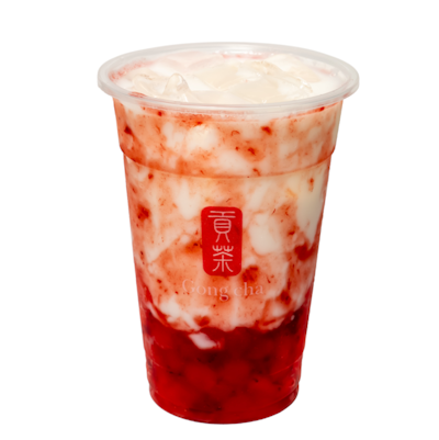 Strawberry Milk with bubble (關閘Gong Cha)