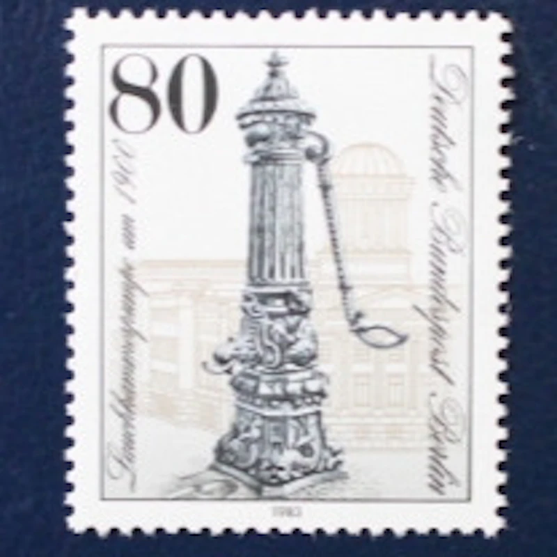 Robbert´s Briefmarken Berlin MiNr. 689-692, Historische Straßenpumpen in Berlin 1983