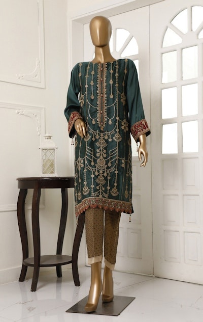 SADABAHAR SHINE IN SILK VOL 1 D-SE 5 GREEN