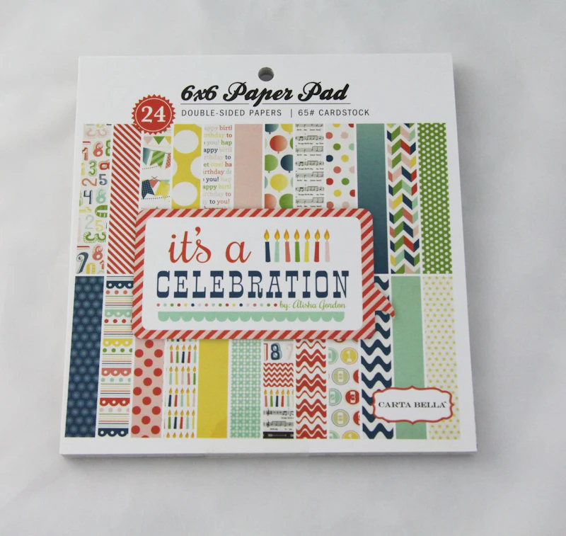 Scrapbook - Block "It´s a Celebration"