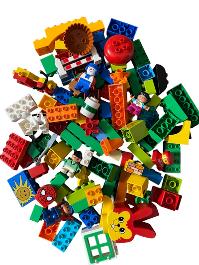 LEGO Duplo Bausteinpaket „Clown & Hase“